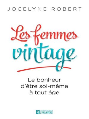 cover image of Les femmes vintage
